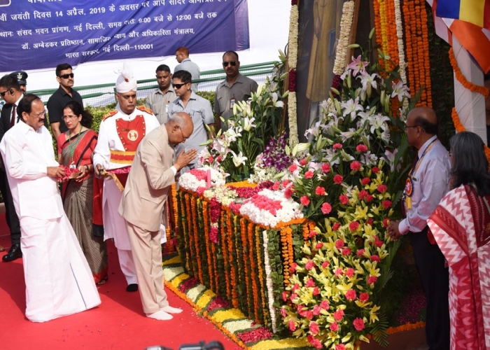 129th Birth Anniversary of Dr. B.R Ambedkar  Celebrated  on  14th April 2019